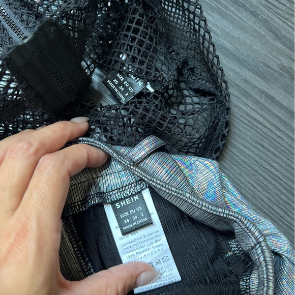 Rave fishnet set - Picture 5 of 5